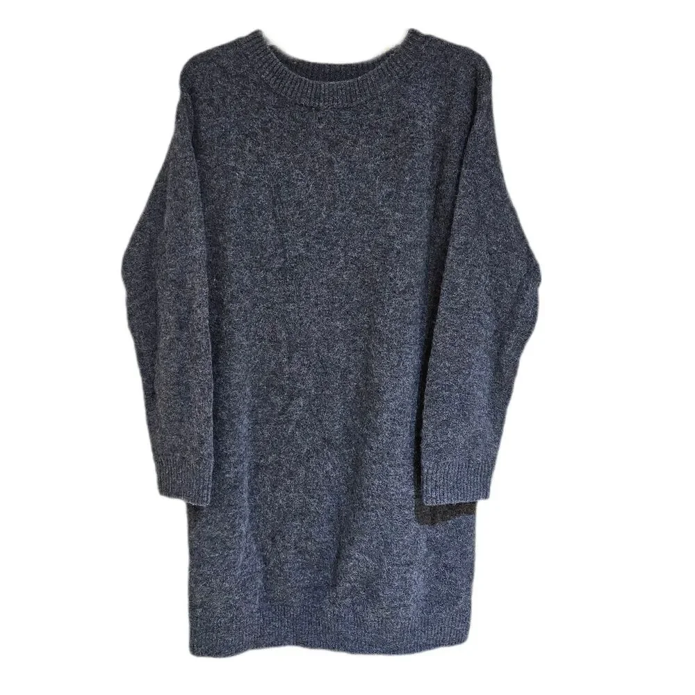boho grunge slouchy gray sezane knit sweater - Picture 1 of 3